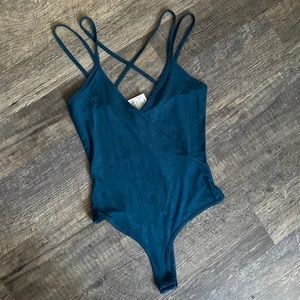 Blue body suite super soft